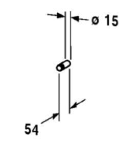 D-Code Handtuchhaken chrom - 2