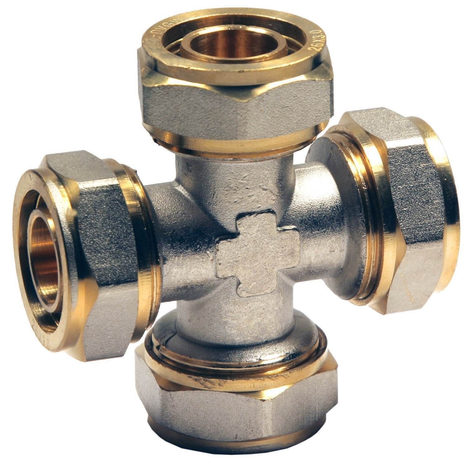 easyFIX Schraubfitting Kreuz 16 easyFIX Schraubfitting Kreuz 16