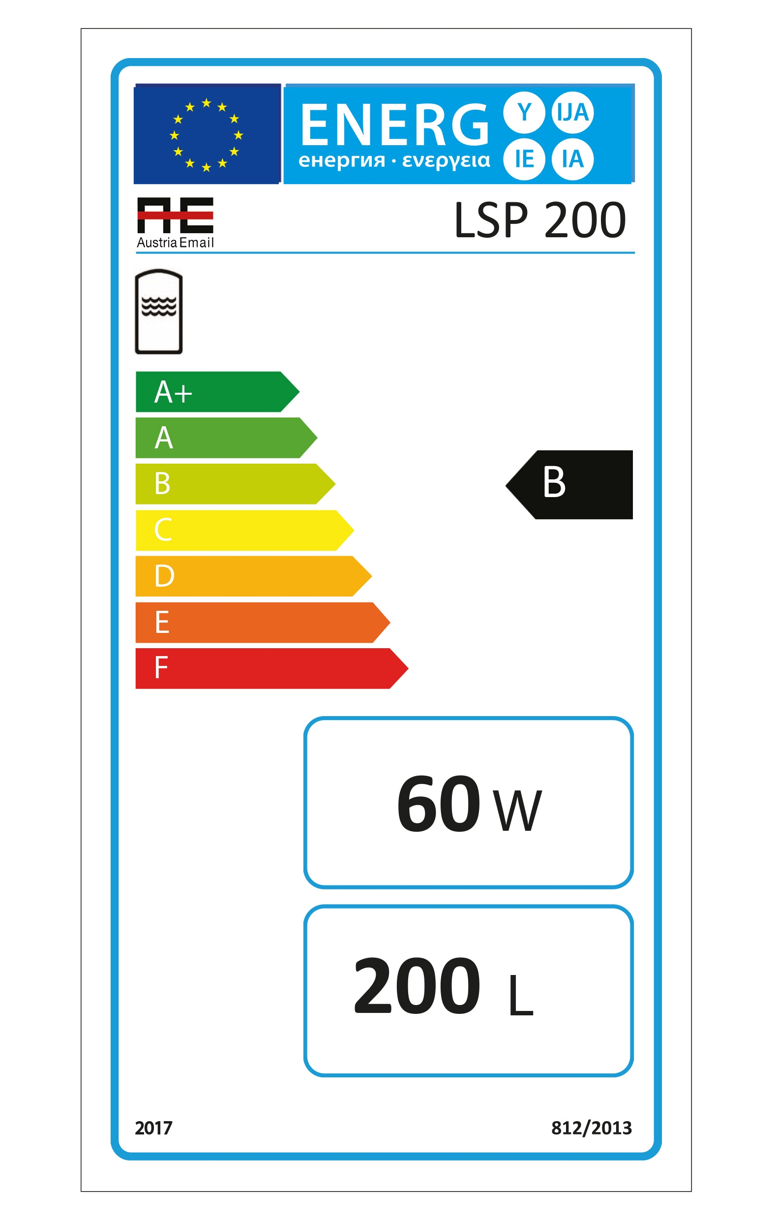 Liegespeicher Unterbau- Trinkwasserspeicher 200 Liter - 5