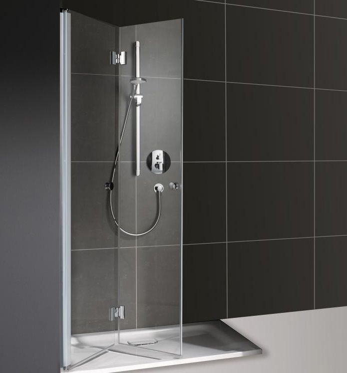 myDay Falttür für Trennwand WT Anschlag links 900 SMA ESG GP - 1