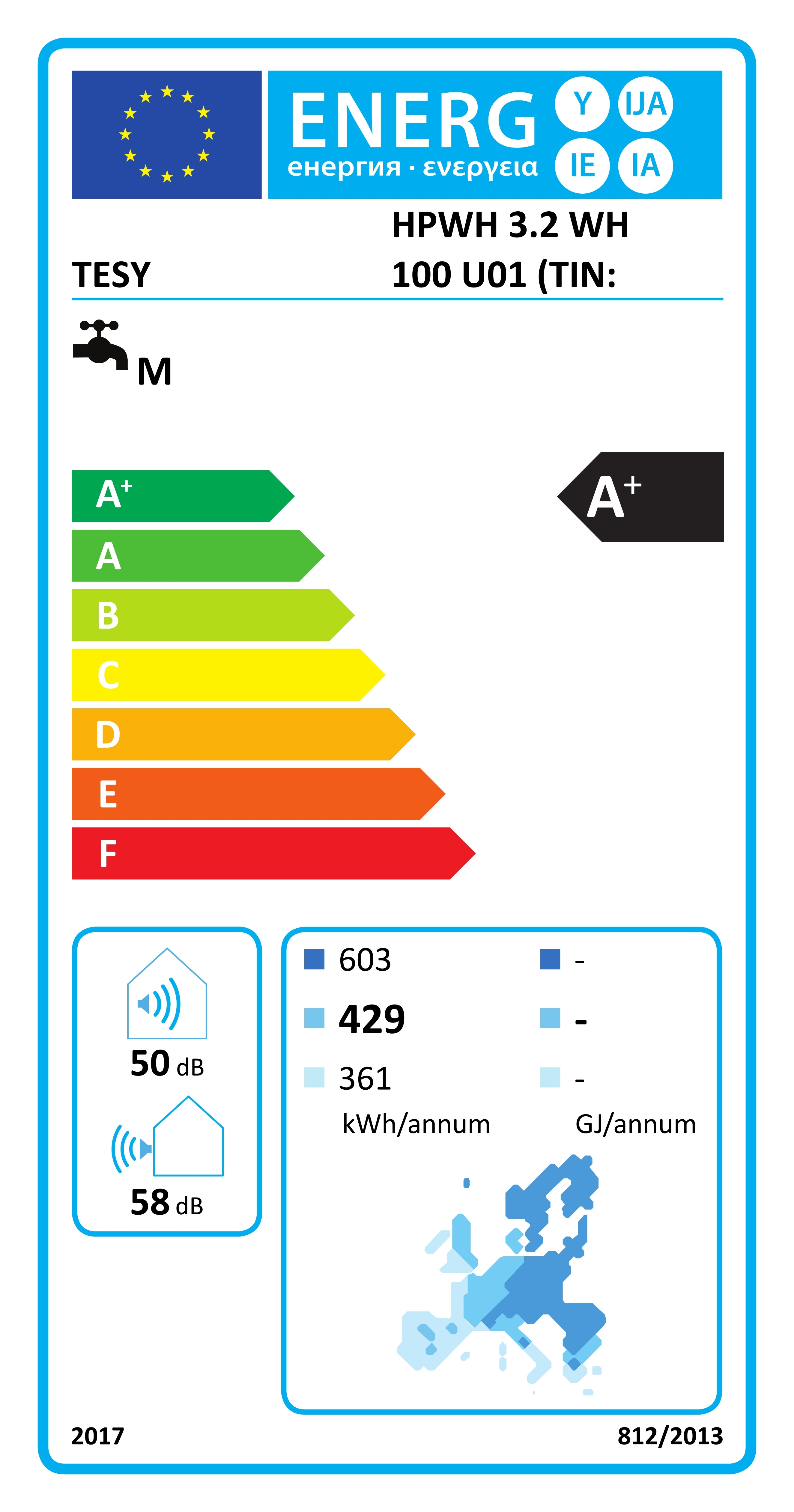 B-WARE ! Brauchwasser Wärmepumpe AquaThermica 100.3.2 wandhängend 100 Liter - 6
