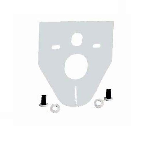 WC-Set Duofix Basic mit Tiefspül WC, Einwurfschacht, Delta 35 und WC Sitz - 4