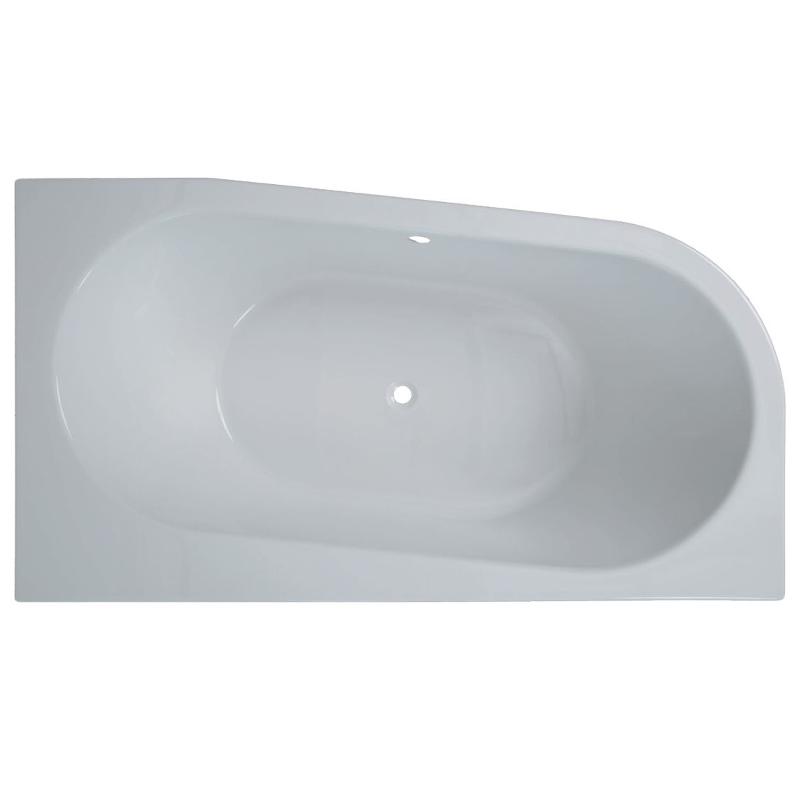 Raumspar-Badewanne Stella R, rechts 180 x 100 cm Raumspar-Badewanne Stella R, rechts 180 x 100 cm