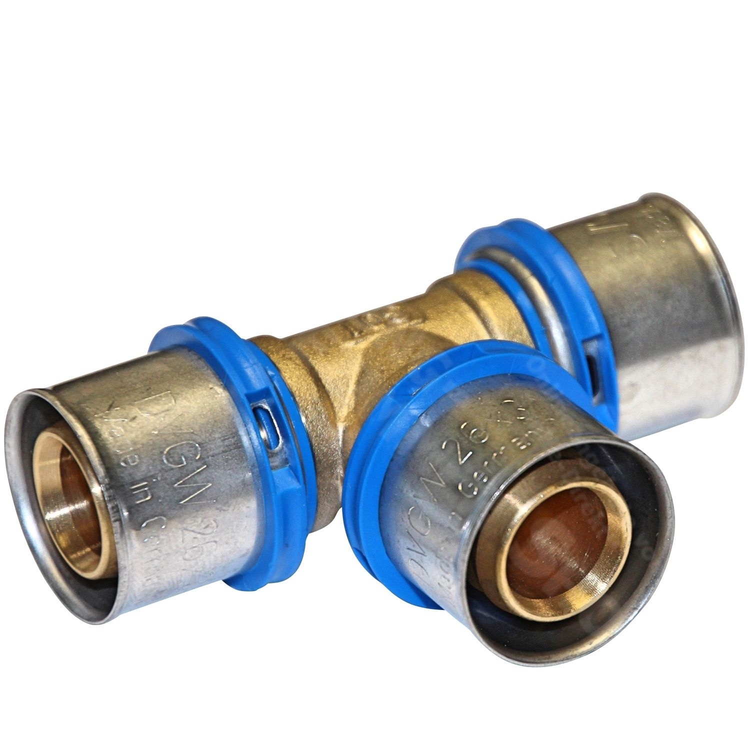 Pressfitting T-Stück 26x26x26 Pressfitting T-Stück 26x26x26