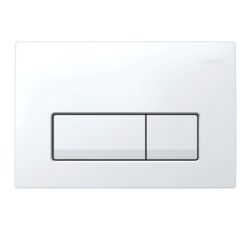 Betätigungsplatte Delta50 NEW weiß Betätigungsplatte Delta50 NEW weiß