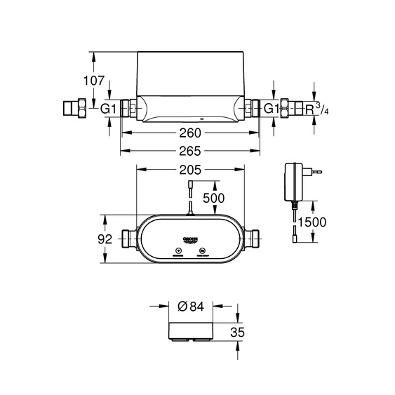 Sense Guard intelligente Wassersteuerung inkl. 3x Sense Wassersensor - 4