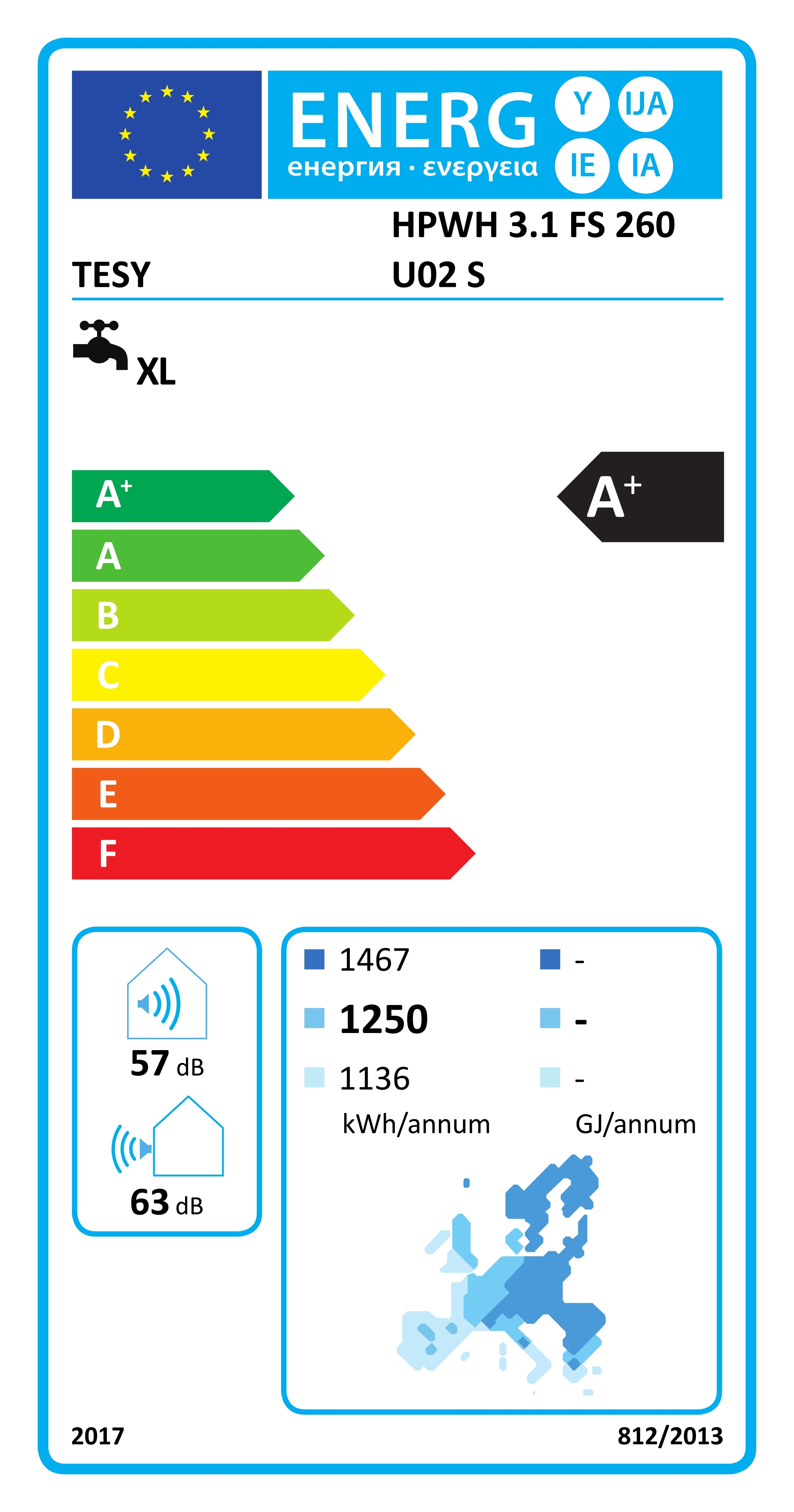 Brauchwasser Wärmepumpe 260AS.3.1 Luft für Trinkwasser mit Rohrregister - 7