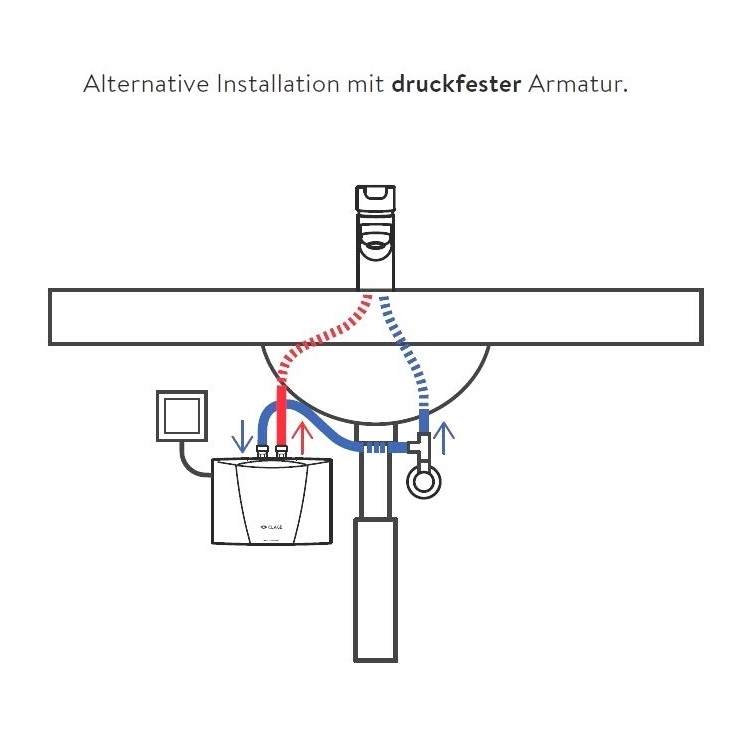 Durchlauferhitzer MCX3 3,5 kW - 4