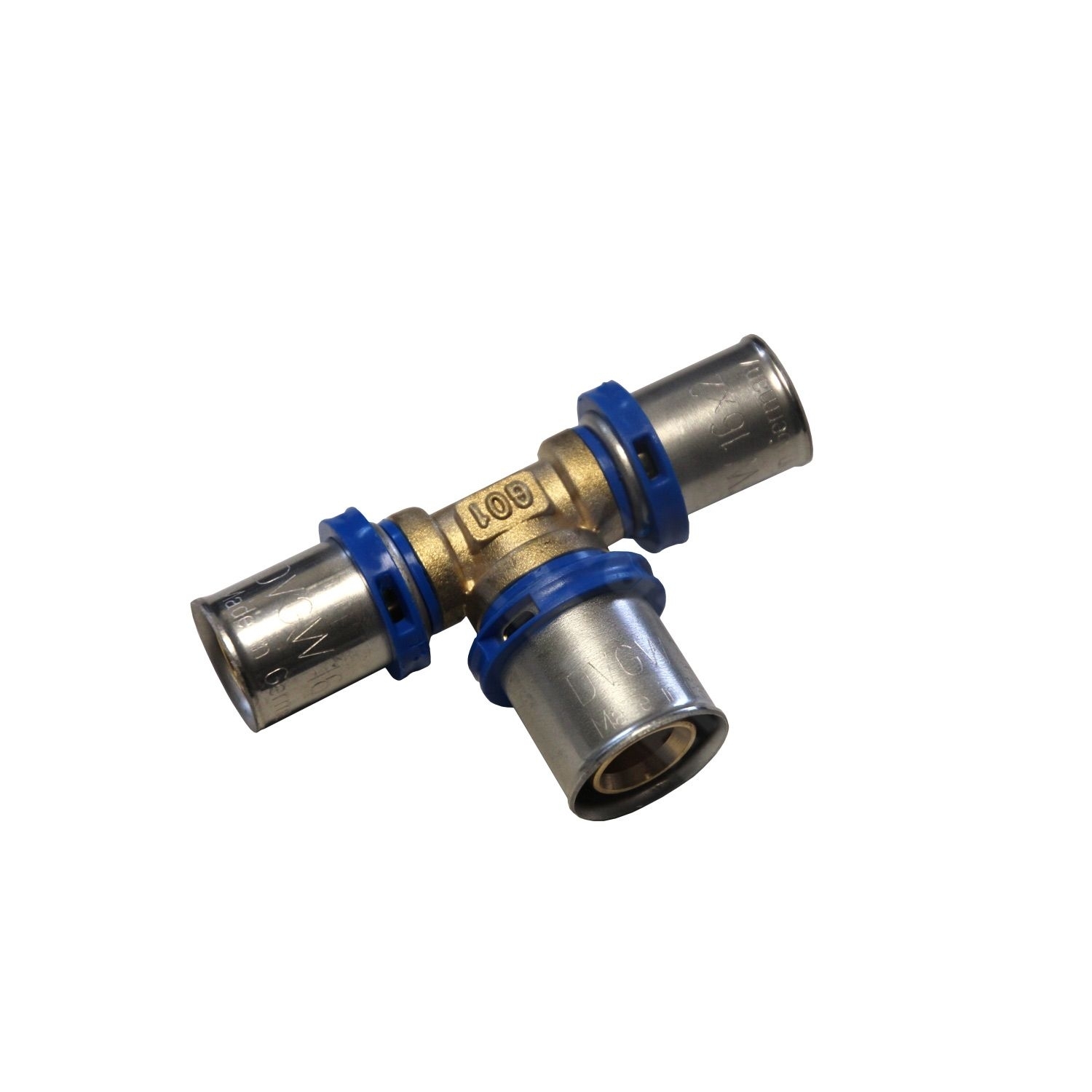 Pressfitting T-Stück red. 20x26x20