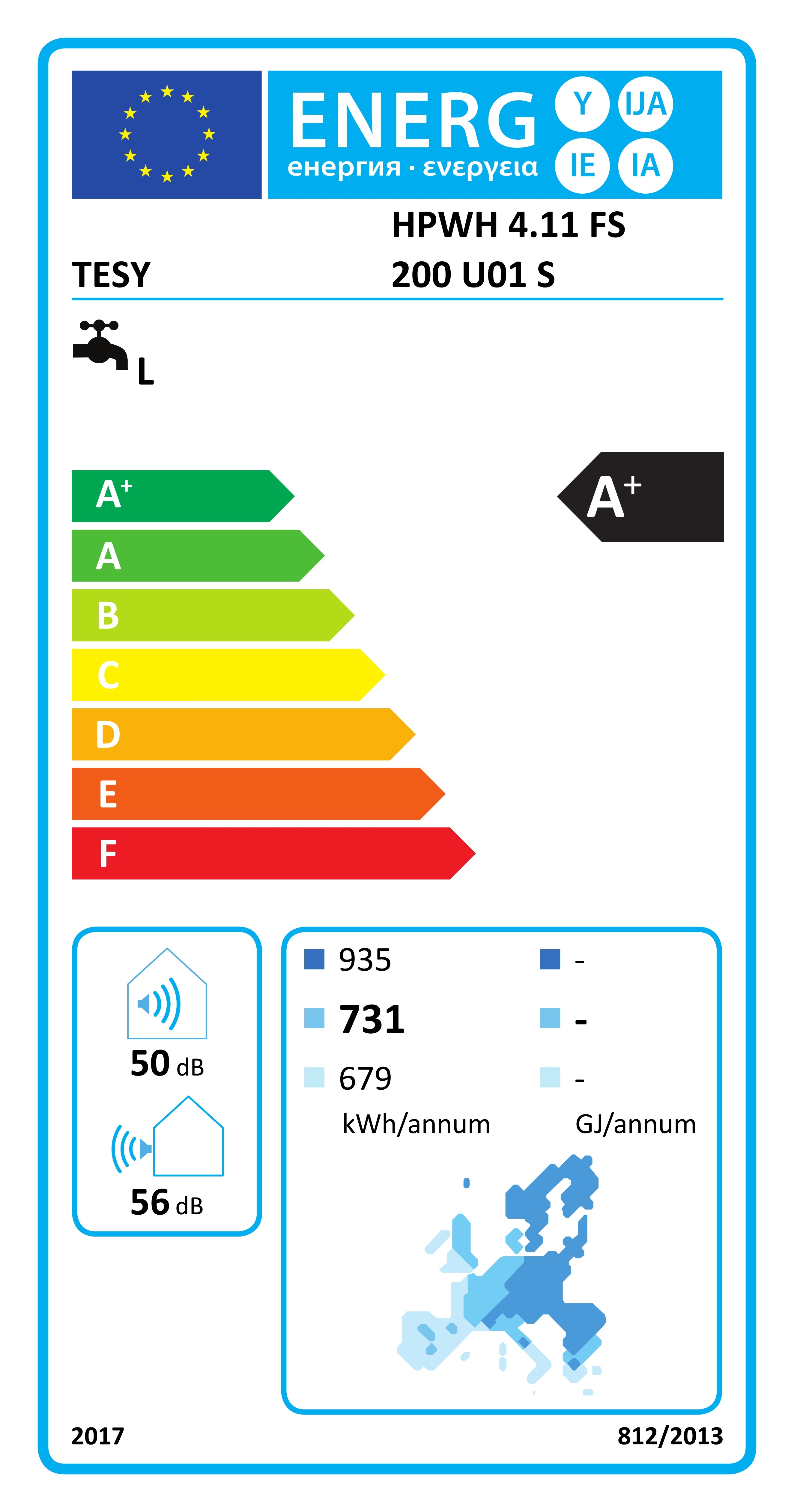 Brauchwasserwärmepumpe 200 Liter Modell 4.11 R290 mit Rohrregister - 7