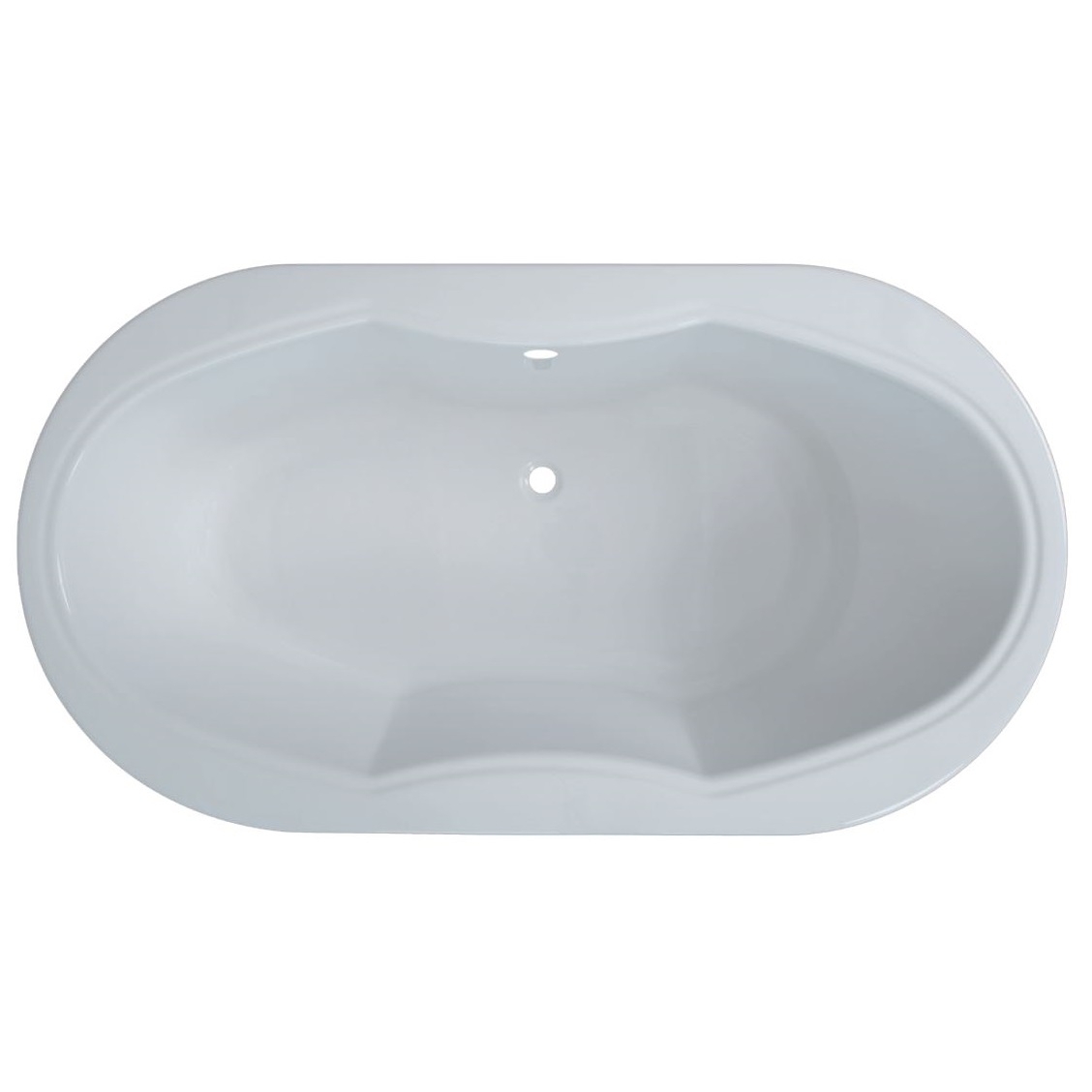 Oval-Badewanne Lenzensee 1 165 x 90 cm Oval-Badewanne Lenzensee 1 165 x 90 cm