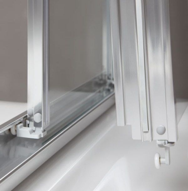 myDay Eckdusche-Schiebetür 2 tlg. 800 x 800 SMA ESG GP - 2