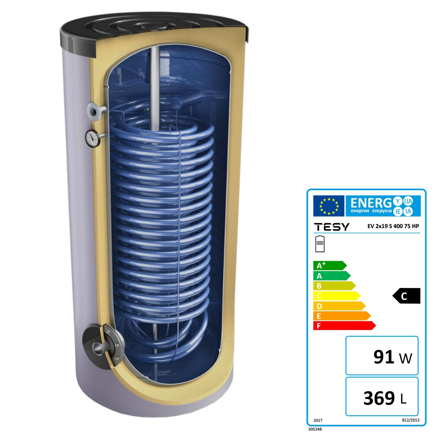 Therma V Monobloc S Paket mit 14,0 kW, P100, WPS400 - 4