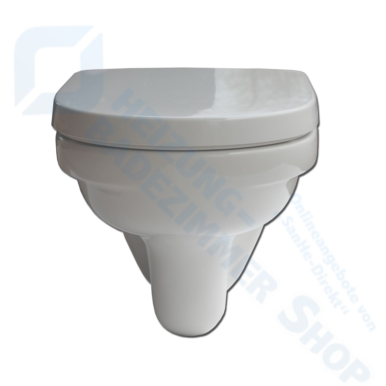O.Novo Tiefspül-WC DirectFlush mit CeramicPlus & Sitz mit Absenkautomatik - 2