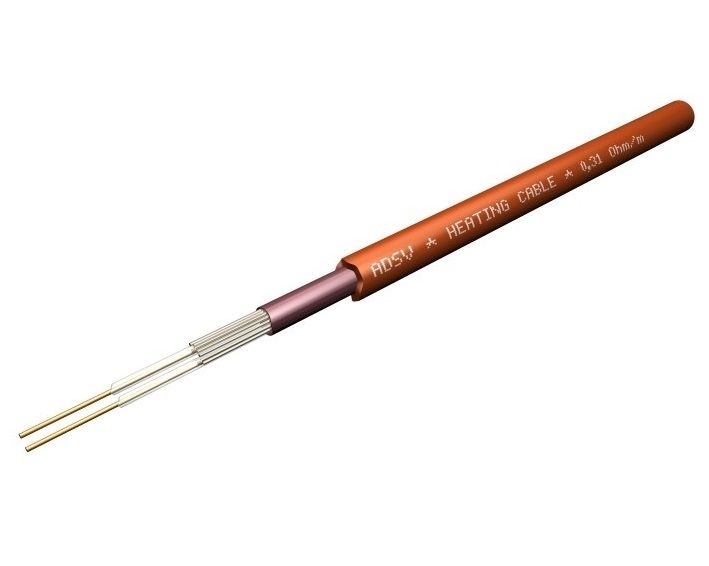 ECOFLOOR Fußbodenheizung elektrische Heizmatte 2,0 m² - 2