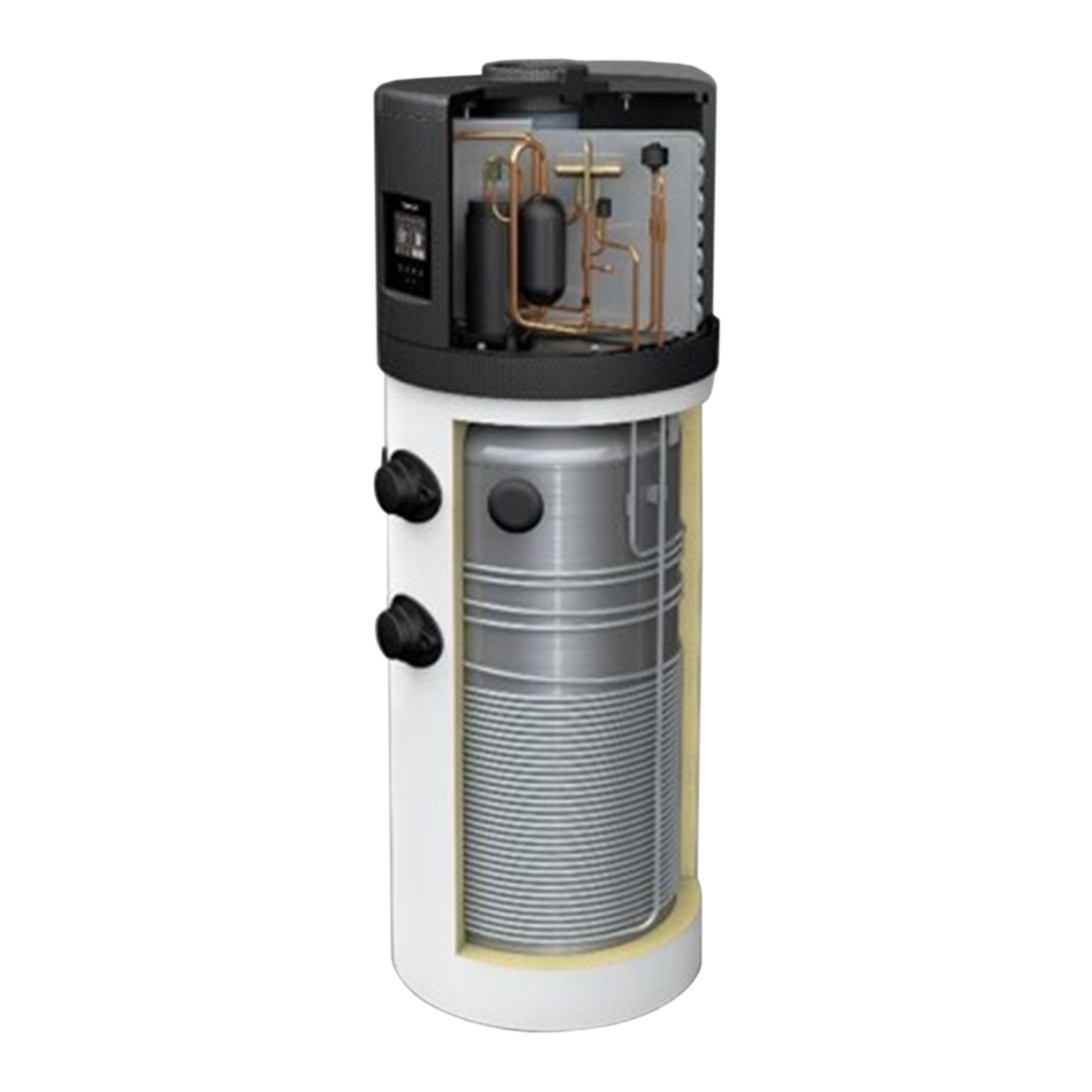 Warmwasser-Wärmepumpe WPT260.4 AS für Außenluft / Innenluft mit 1 Rohrregister - B-WARE - 2