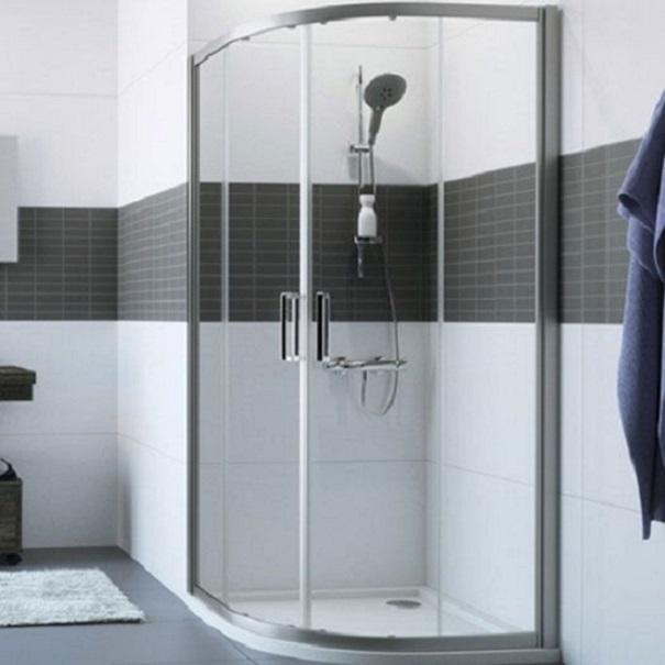 Duschabtrennung Classics 2 Runddusche GT 80x80 R500 ESG SM - 1