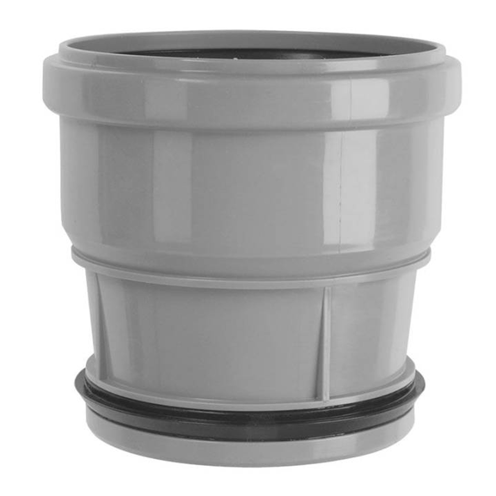 Steckmuffe 110 x 110 mm, aus PP-H Steckmuffe 110 x 110 mm, aus PP-H