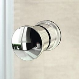 Duschabtrennung Alpha 2 Gleittür 1-teilig mit festem Segment 170 SM AP - 2