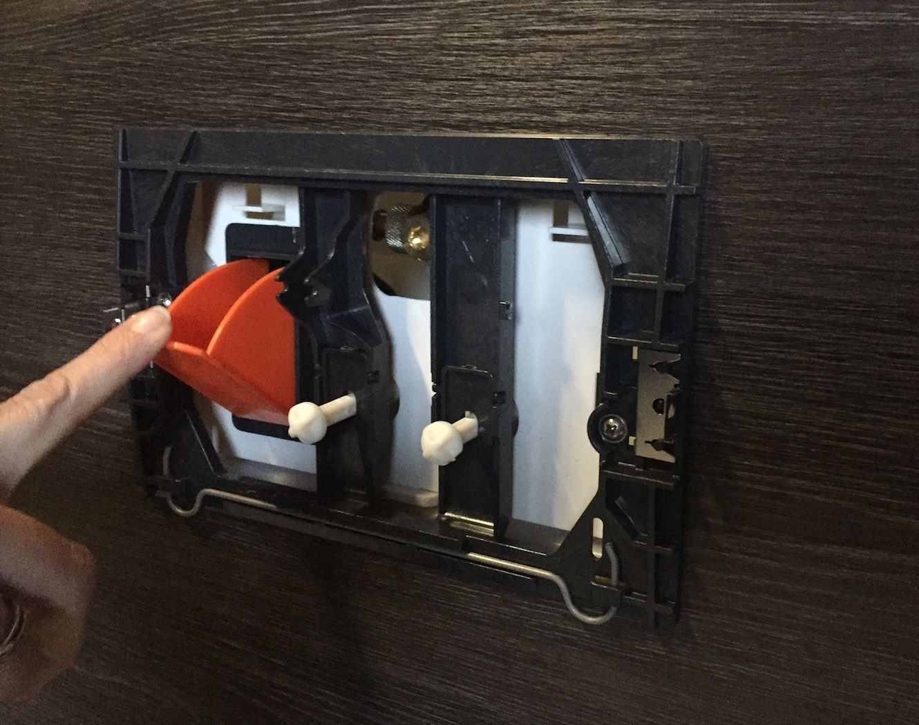 StarBlueDisc Einwurfschacht für Duofix UP 320/300/100 Spülkasten - 6