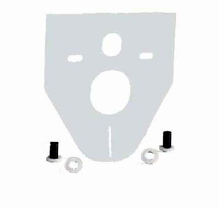 WC-Set Duofix Basic Vorwandelement mit GROHE Tiefspül WC spülrandlos, Delta 25, WC Sitz - 4