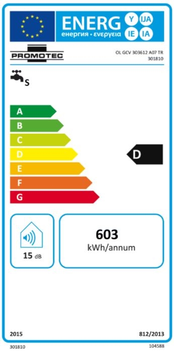 Elektro-Warmwasserspeicher Promotec 30 Liter Boiler - 3
