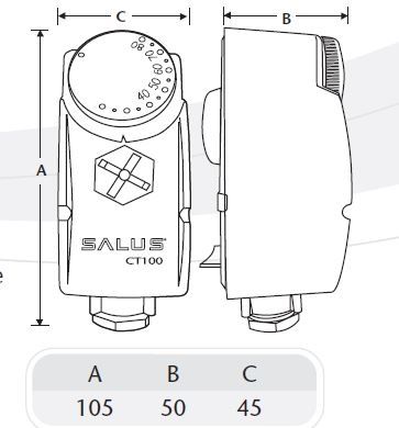 Anlegethermostat AT 10 F mit Fernfühler - 2