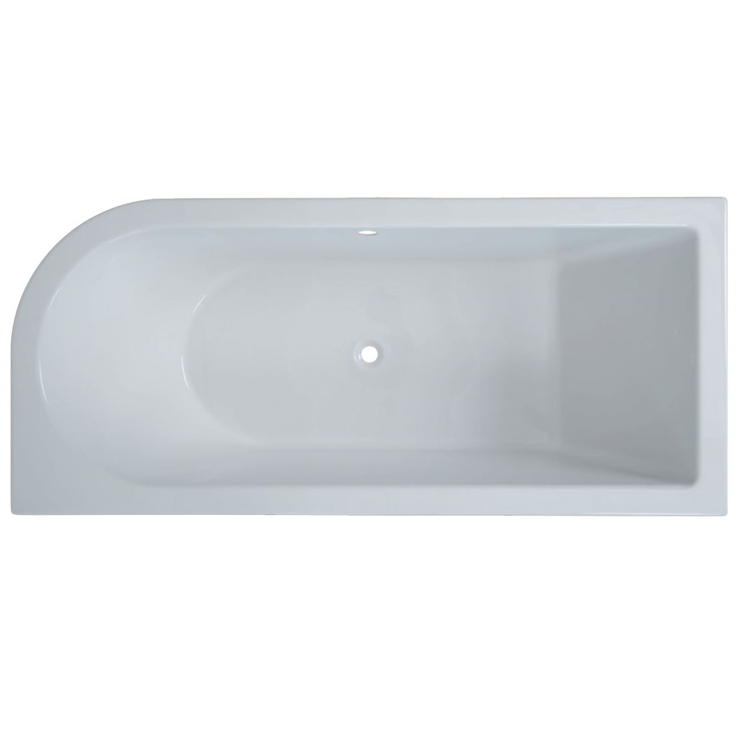Raumspar-Badewanne Gabriele L rund 180x80 cm Raumspar-Badewanne Gabriele L rund 180x80 cm