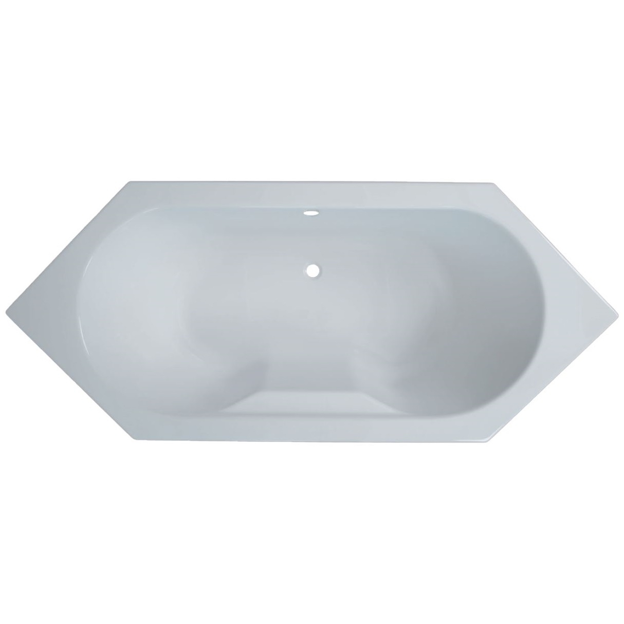 Sechseck Badewanne Knappensee 216 x 90 cm Sechseck Badewanne Knappensee 216 x 90 cm