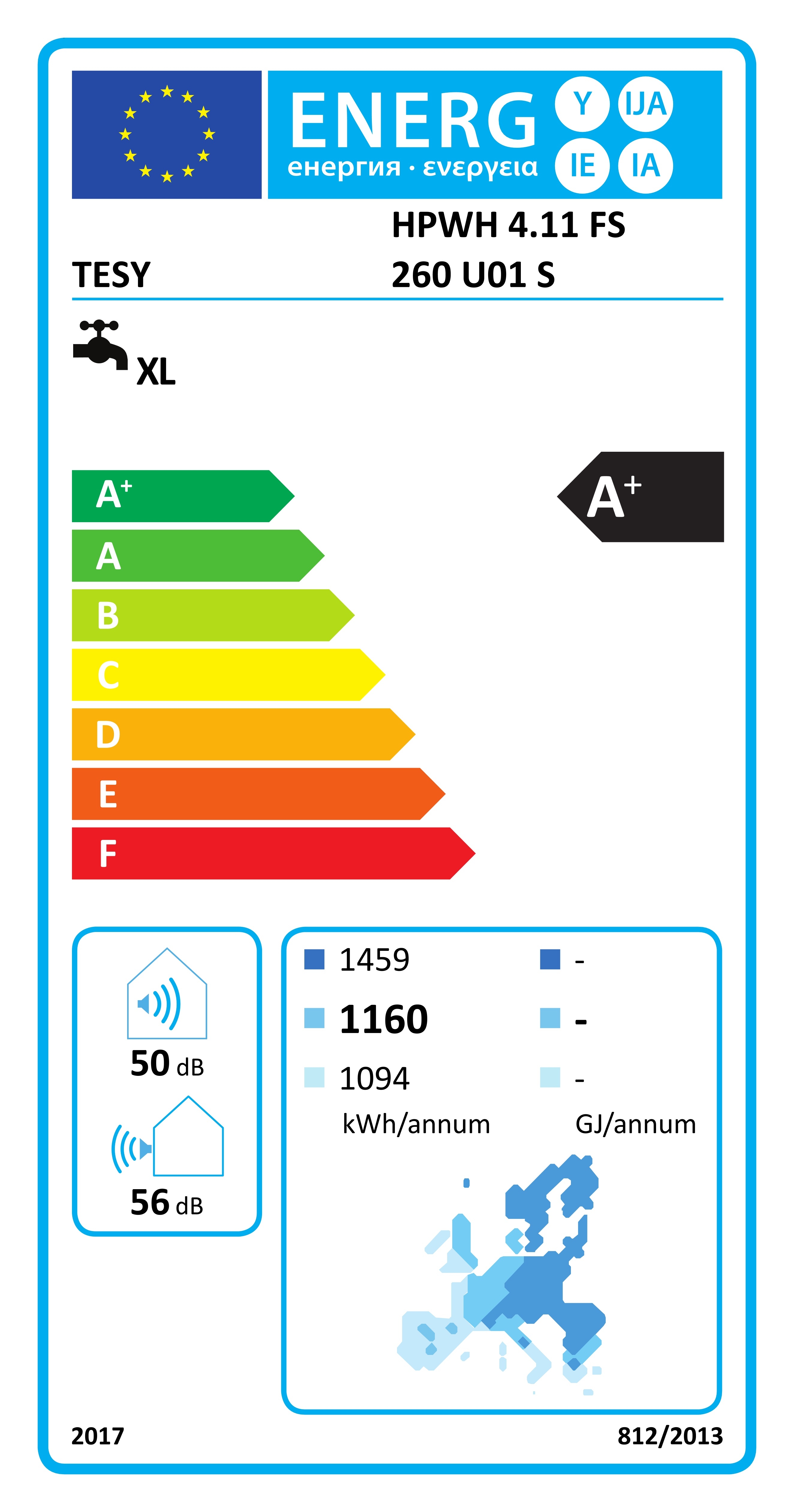 R290 Brauchwasserwärmepumpe 260 Liter Modell 4.11 mit Rohrregister - 7