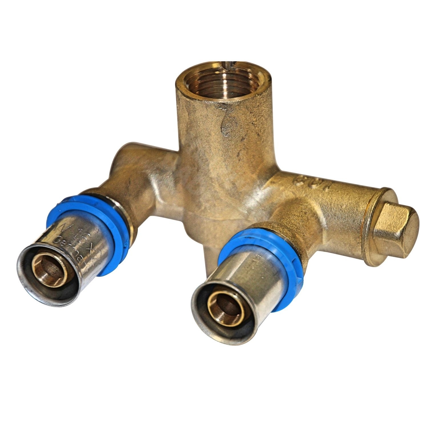 Pressfitting U-Wandscheibe 16x1/2"x16