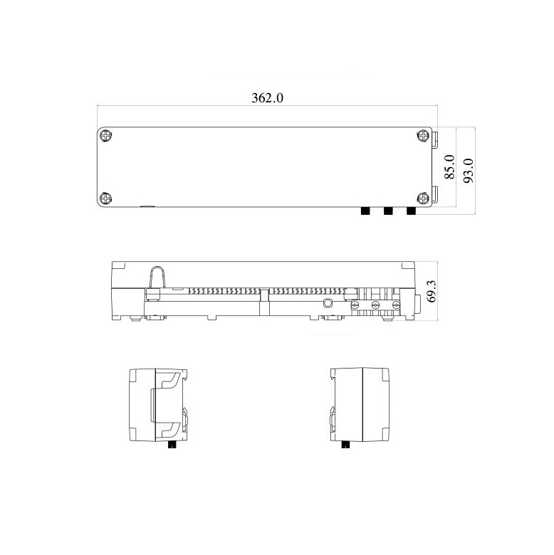 Klemmleiste KL08RF Funk - 2