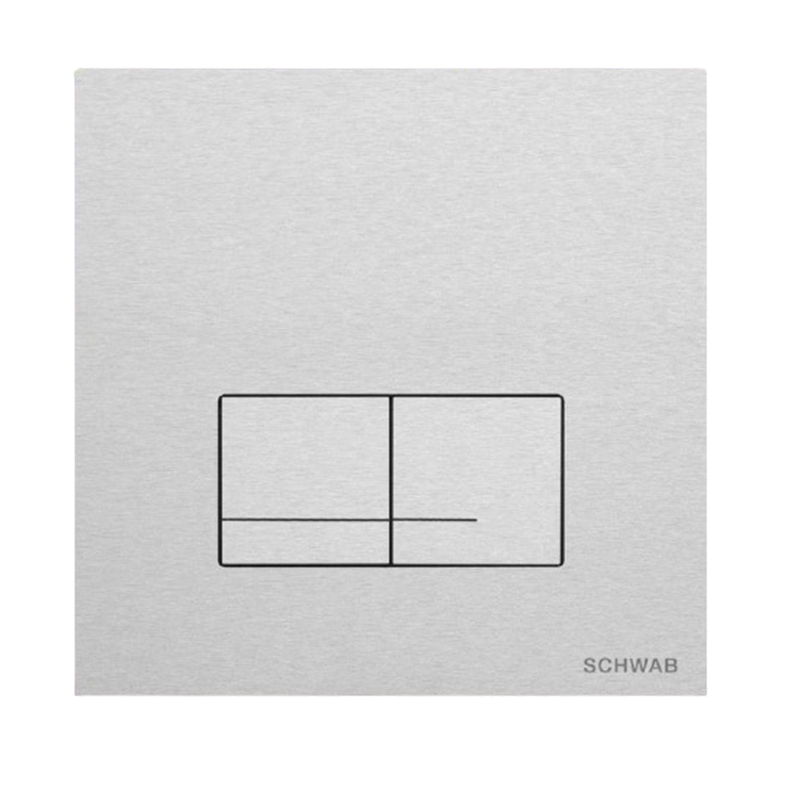Delos ARTE DUO ALU DF Betätigungsplatte SPK XS Delos ARTE DUO ALU DF Betätigungsplatte SPK XS