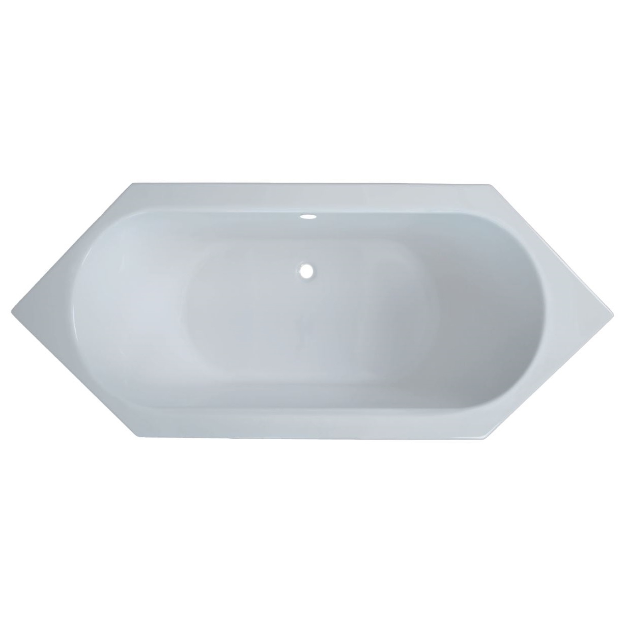 Sechseck Badewanne Erisee 200 x 75 cm Sechseck Badewanne Erisee 200 x 75 cm
