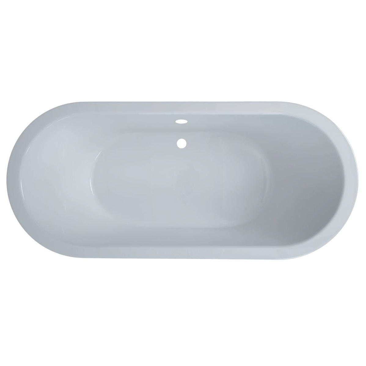 Oval-Badewanne Wildsee 170 x75 cm Oval-Badewanne Wildsee 170 x75 cm