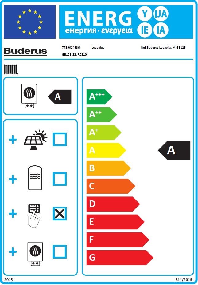 Buderus Öl Brennwert Kessel-Tauschset Logaplus M GB125-22 Regelung, Zubehör