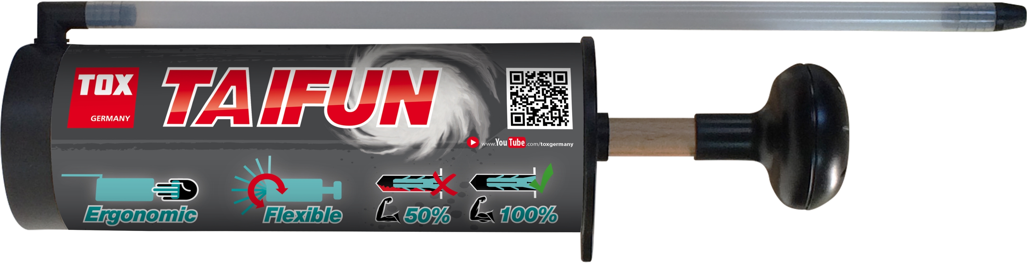 Bohrloch Ausbläser Taifun 240 ml - 3