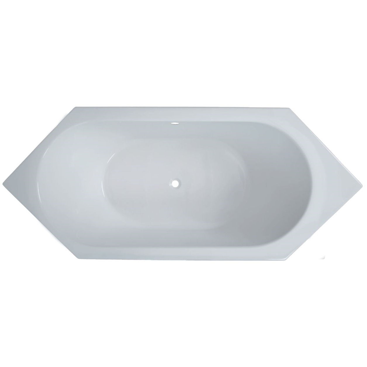 Sechseck Badewanne Linda 216 x 90 cm Sechseck Badewanne Linda 216 x 90 cm