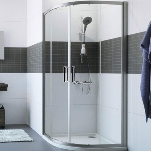 Duschabtrennung Classics 2 Runddusche GT 90x90 R550 ESG AP SM - 1