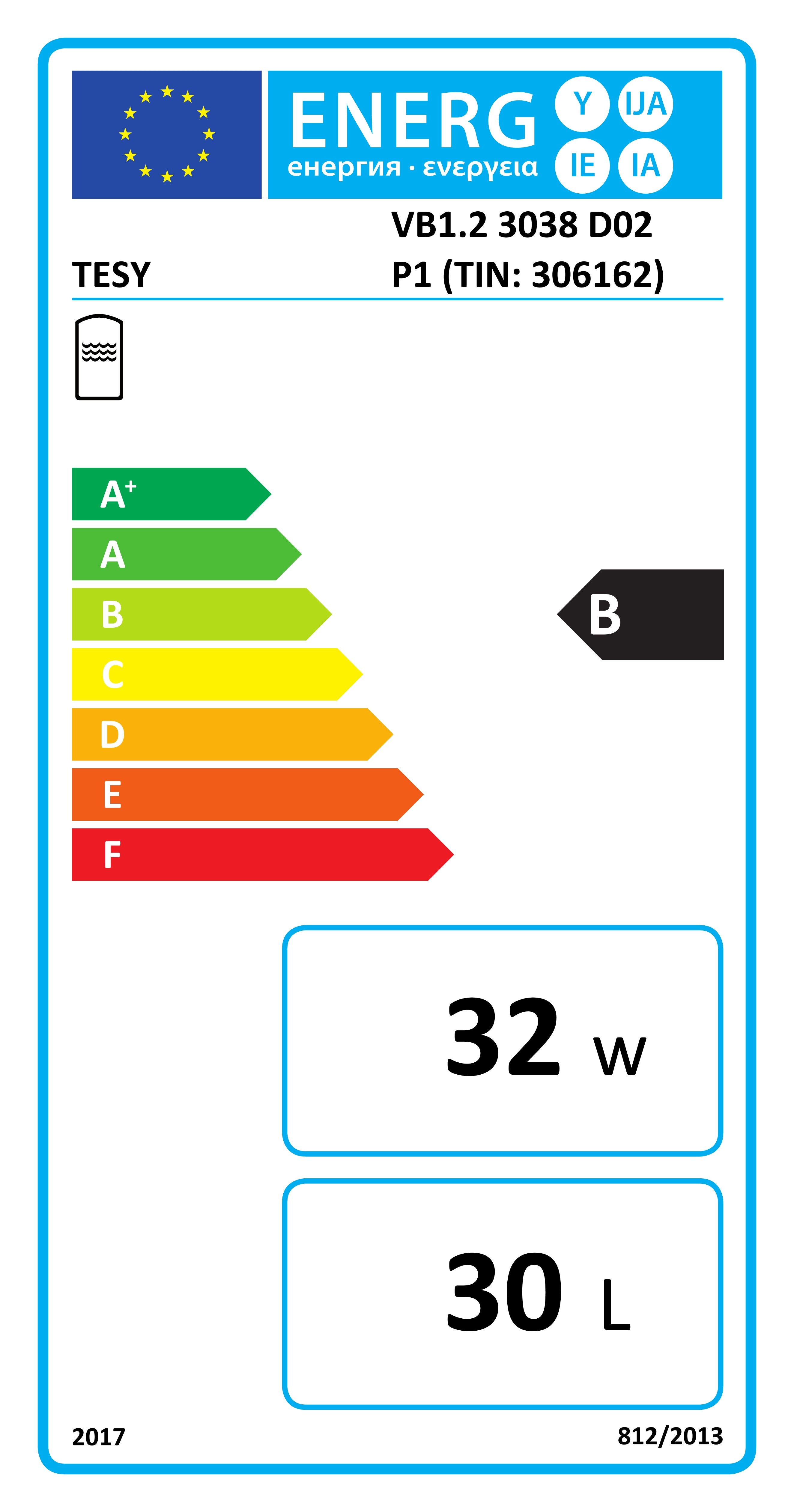 Wärmepumpen Pufferspeicher 30 Liter wandhängend - 3