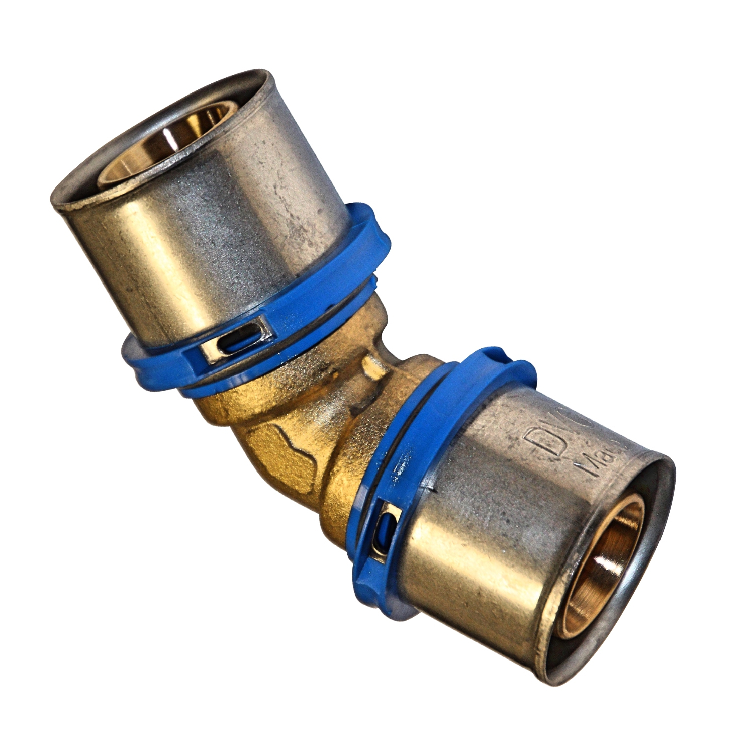 Pressfitting Winkel 45° DVGW TH & U Kontur f. Verbundrohr Pressfitting Winkel 45° DVGW TH & U Kontur f. Verbundrohr