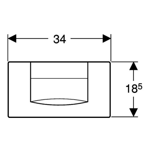 Betätigungsplatte 200F - 2