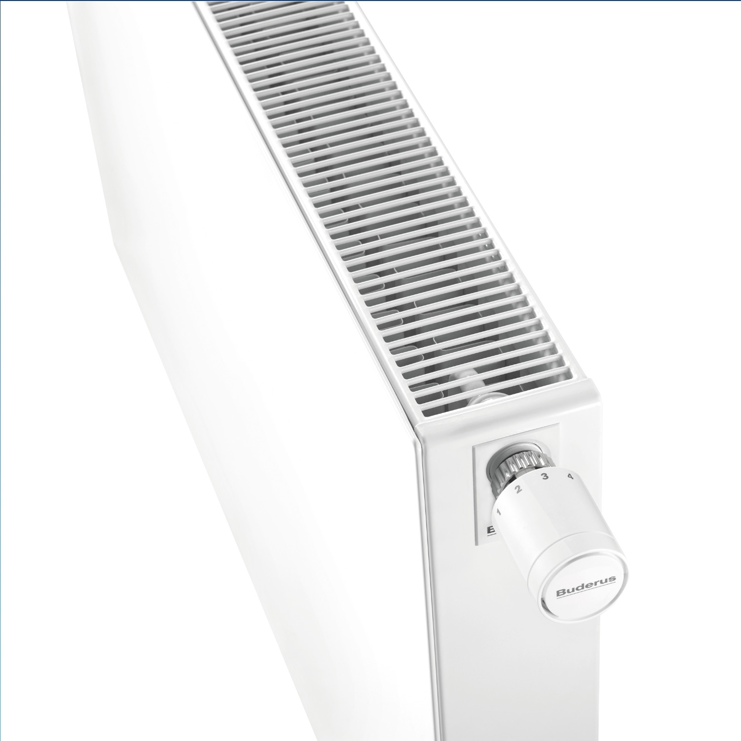 Logatrend VCM-Plan.2 Ventilheizkörper Mittenanschluss Set 22-300-1000 mm weiß inkl. Befestigung