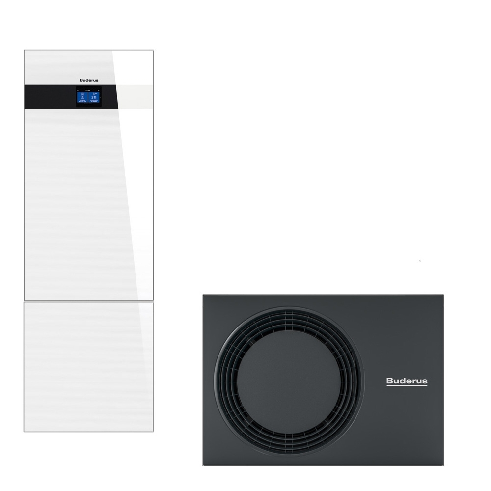 Buderus Logaplus Luft/Wasser Wärmepumpe M WLW186i-10 AR T180 W, MX400 - 1
