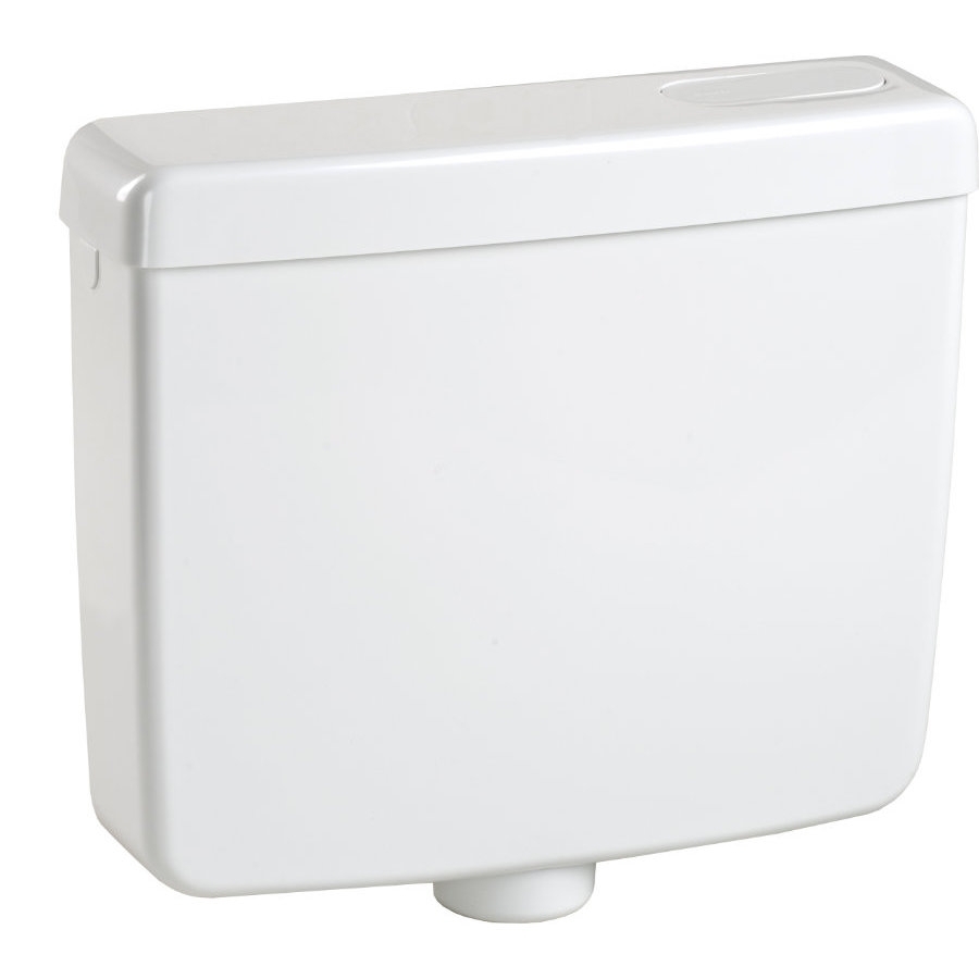 Aufputz Spülkasten AP160, Kunststoff weiß, Spül-Stopp-Funktion