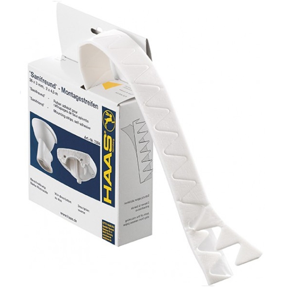 Montagestreifen "Sanifreund" selbstklebend - 2