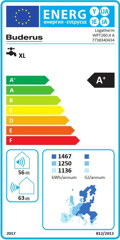 Warmwasser-Wärmepumpe WPT260.4 A Rückläufer - 4