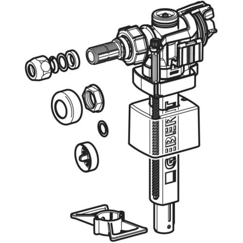 Füllventil Typ 383 für Aufputzspülkästen - 2