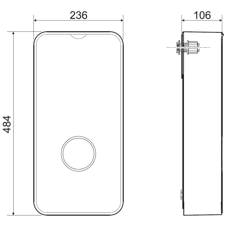 Logamax ED166-11/13 Durchlauferhitzer elektronisch geregelt 11 & 13 kW - 3
