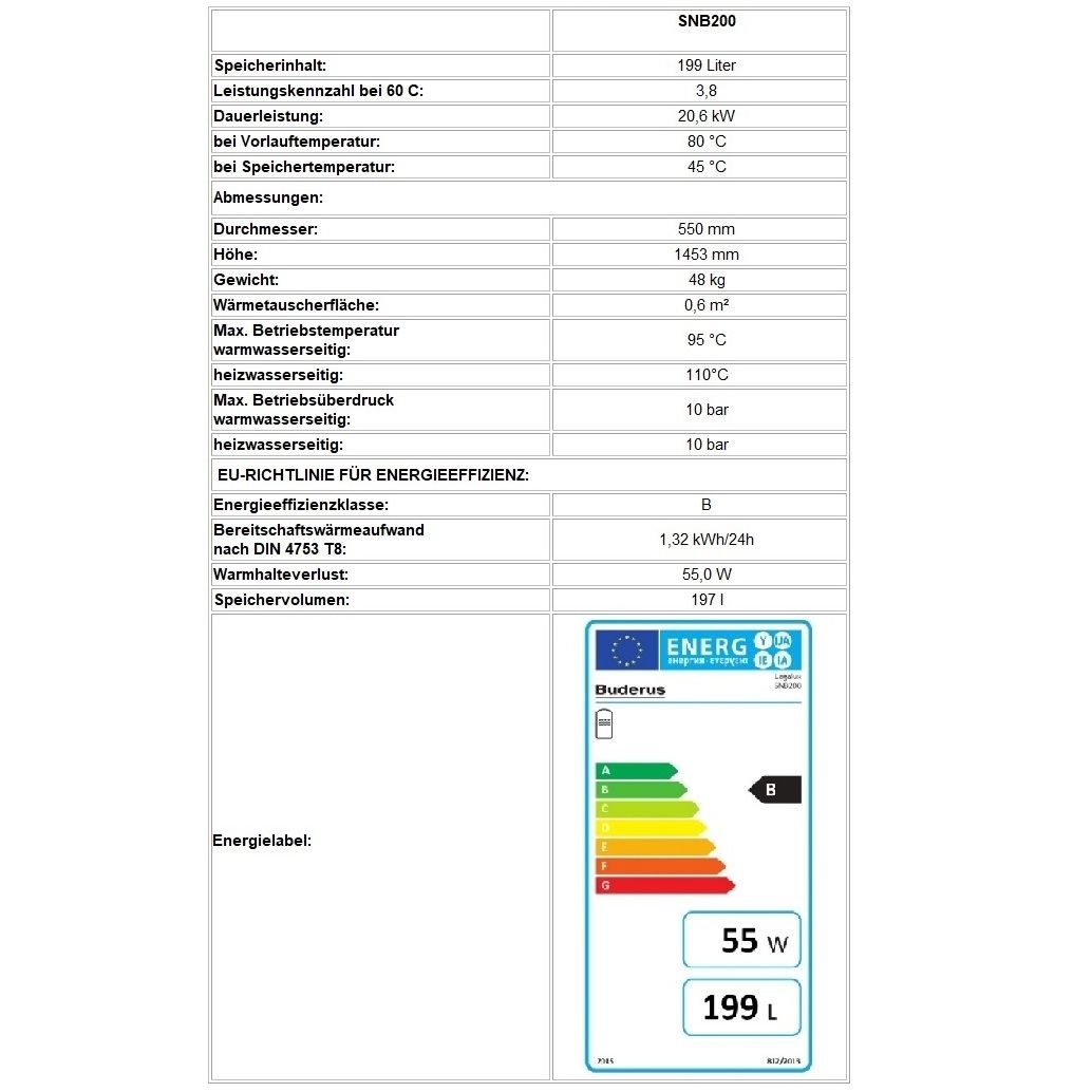Logaplus GB125-18 Öl-Brennwert-Kessel Paket OK112 Abgassystem, 200l Standspeicher & Zubehör - 3